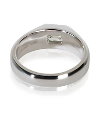 Pre-Owned Tiffany & Co 1.04 ct Emerald Diamond Charles Tiffany Men's Engagement Ring