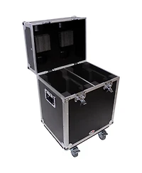 ProX Xs-MH140X2W Ata-300 Style Gig Ready Flight Road Case for Two 140 Style Moving Head Lighting Fixtures