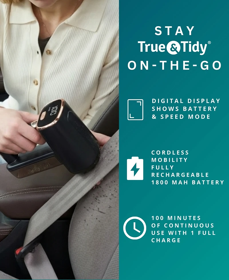 True & Tidy Dual Head Digital Fabric Shaver