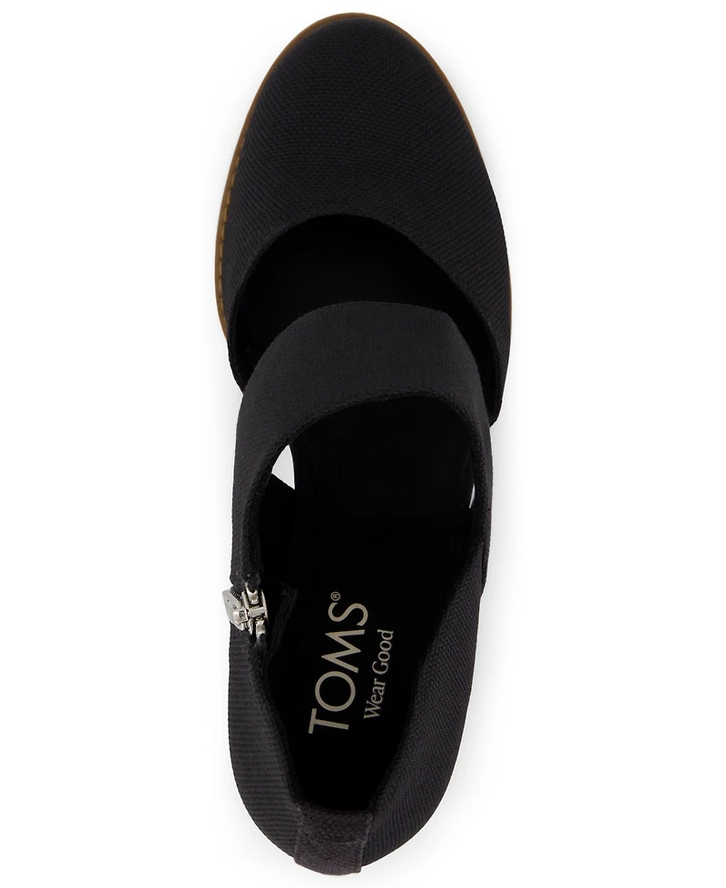 Toms Women's Milan Nova Block Heel Dress Pumps