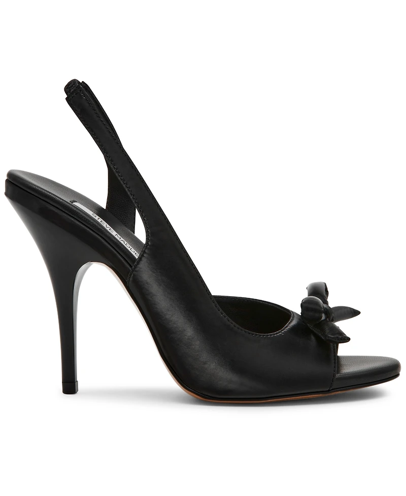 Steve Madden Women's Flounce Slingback Bow Dress Sandals