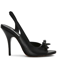 Steve Madden Women's Flounce Slingback Bow Dress Sandals