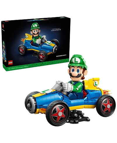 Lego Mario Kart Luigi Mach 8 Building Set 72050, 2234 Pieces