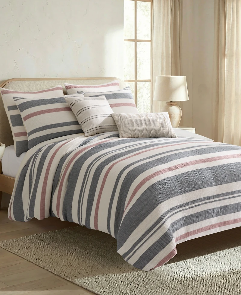 Levtex Home Pierre Textured 2-Piece Duvet Cover Set, Twin/Twin Xl