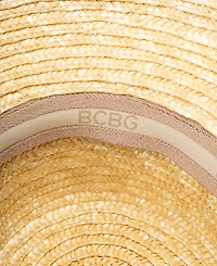 Bcbg Wheatstraw Face Framer Linen Tie Hat