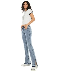 KanCan Women's Maizie Mid Rise Bootcut Jeans