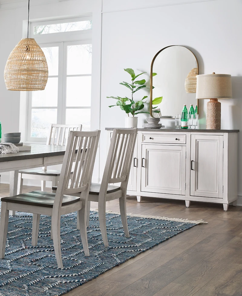 Dawnwood 2-Piece Wood Dining Side Chair Set