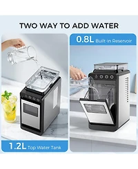 Cowsar Portable Ice Maker Countertop, 26Lbs/24H, Self-Cleaning