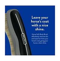 Wahl Professional Animal Equine Soft Body Horse Brush