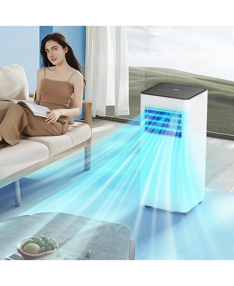 Cowsar 8000 Btu Portable Air Conditioner, 3-in-1 Ac Unit