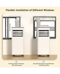 Cowsar 8,000 Btu Portable Air Conditioner with Remote Control