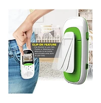 SereneLife Video Baby Monitor Dual System w/ Temperature Thermometer Sleep Camera, Dedicated 2" Digital Color Screen