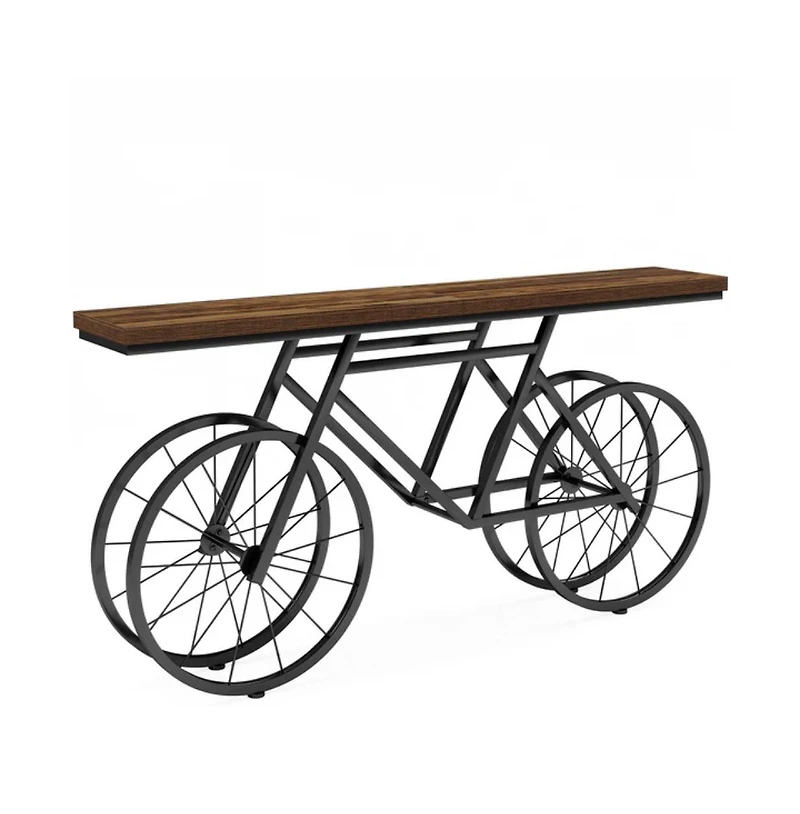 Slickblue Bicycle Console Table for Entryway or Living Room