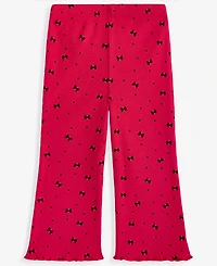 First Impressions Baby Girls' 3M-24M Mix & Match Bow-Print Ribbed Flare Leggings, Macy's Exclusive