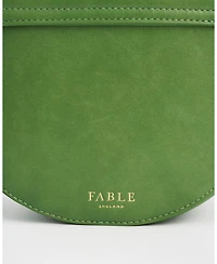 Fable England Women's Fawn and Snail Embroidered Top Handle Bag