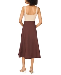 1.state Women's A-Line Midi Skirt