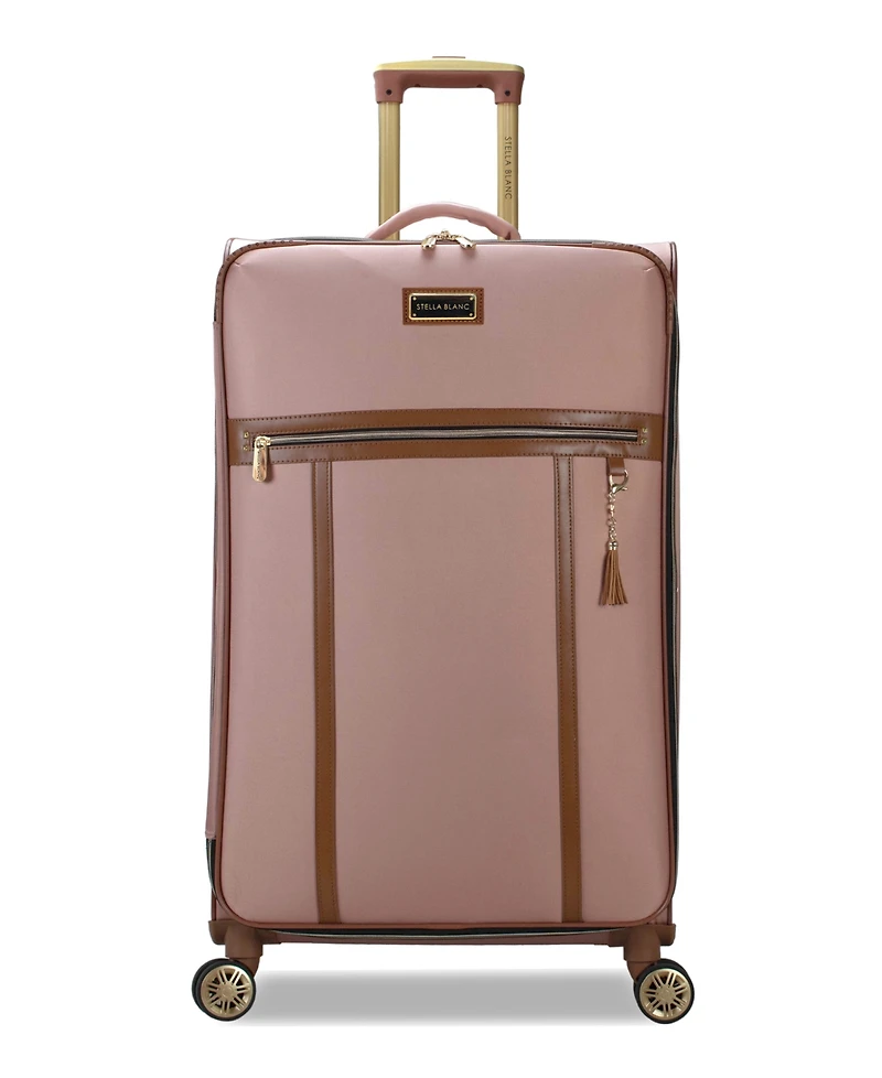 Stella Blanc Luxe 3-Piece Softside Expandable Spinner