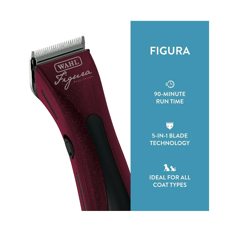 Wahl Professional Animal Figura Equine Horse Cordless Clipper Kit