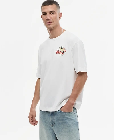 Mode of One Men's Flamin' Hot Cheetohs Graphic T-Shirt, Macy's Exclusive