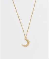 Fable England Nightshade Moon Gold Necklace
