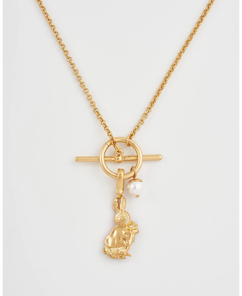 Fable England x Peter Rabbit Cotton-tail Book Charm Toggle Necklace