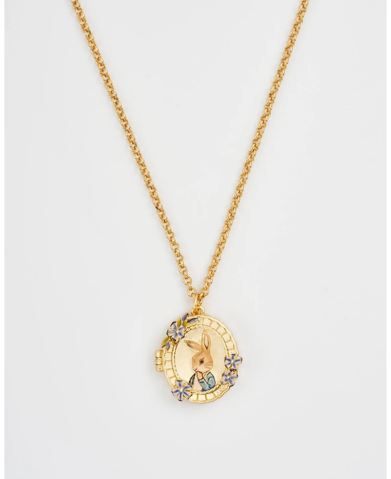 Fable England x Peter Rabbit Cameo Locket Necklace