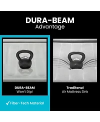 Intex 64489ED Dura Beam Supreme Air Flow Air Mattress with Built In Pump, Queen