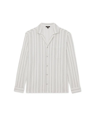 Reiss Men's Ford Textured Stripe Shirt