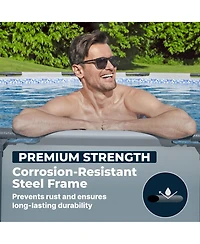 Bestway Steel Pro Max 18'x48" Round Above Ground Swimming Pool with Pump & Cover