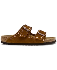 Birkenstock Women's Arizona Rivets Suede Leather Sandals from Finish Line