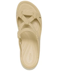 Crocs Women's Brooklyn Knot Sky Platform Sandals from Finish Line