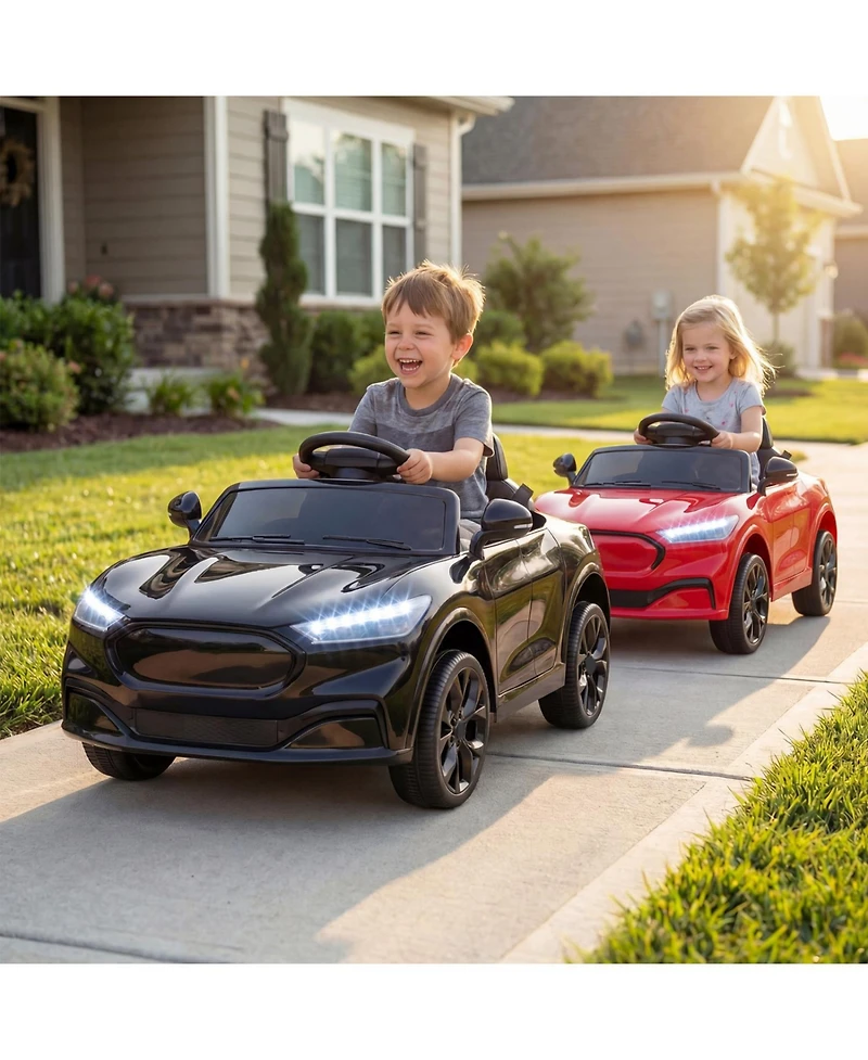 Slickblue 12V Battery Powered Kids Ride On Car with Parent Control and Horn