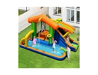 Slickblue Kids 8-in-1 Water Park Bounce House Inflatable No Blower
