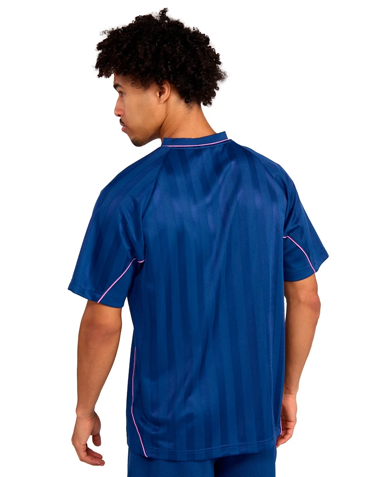 Puma Men's Sport Stripe V-Neck Jersey