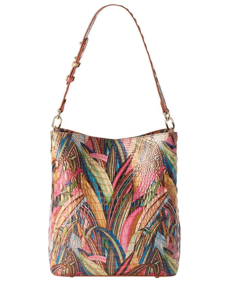 Brahmin Celina Melbourne Small Leather Bucket