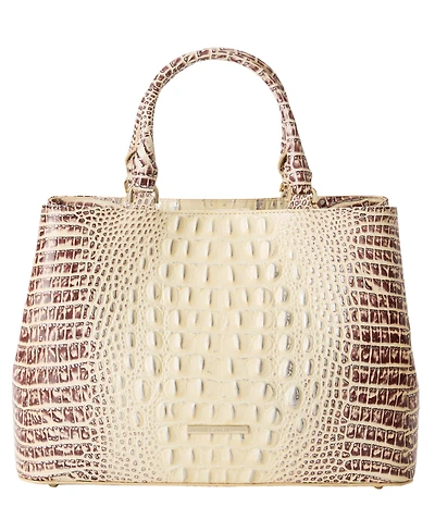 Brahmin Denise Medium Leather Satchel Handbag