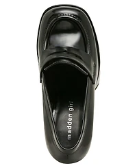 Madden Girl Women's Rudy Hi Platform Loafer Pumps