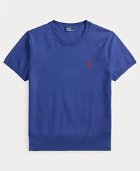 Polo Ralph Lauren Women's Short-Sleeve Crewneck Sweater