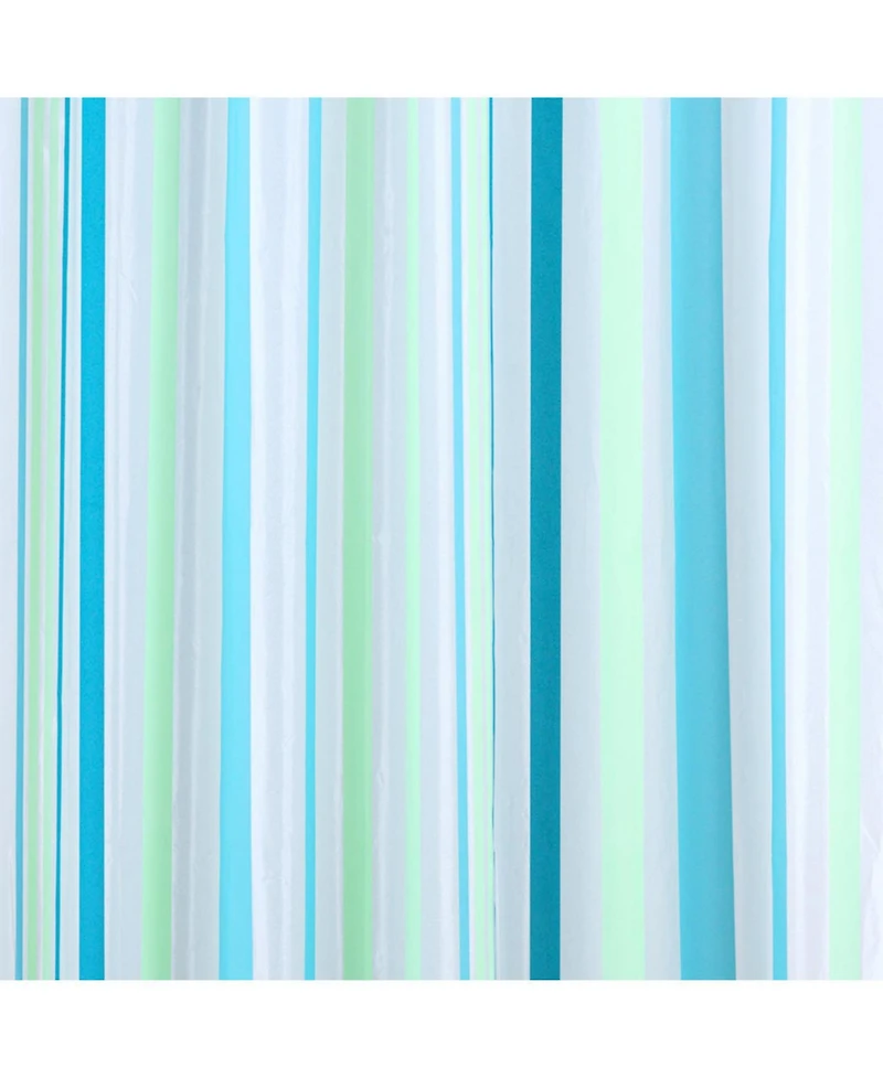 Rt Designers Collection 90 Gsm Printed Peva Glit Evan Shower Curtain 70" x 72"