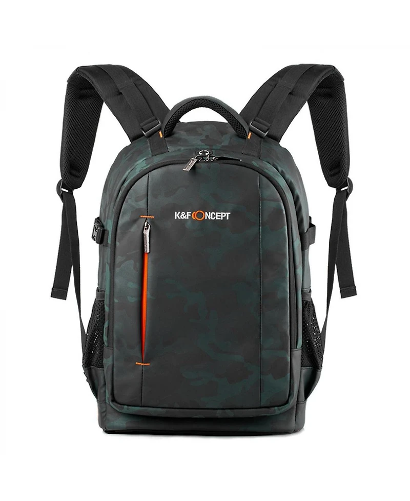 K&F Concept Multi-Functional Large Dslr Camera Backpack for Outdoor Travel Photography for 14" Laptop