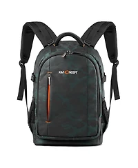 K&F Concept Multi-Functional Large Dslr Camera Backpack for Outdoor Travel Photography for 14" Laptop
