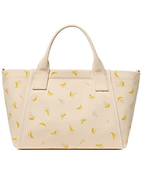 kate spade new york Dash Banana Canvas Extra-Large Tote Handbag