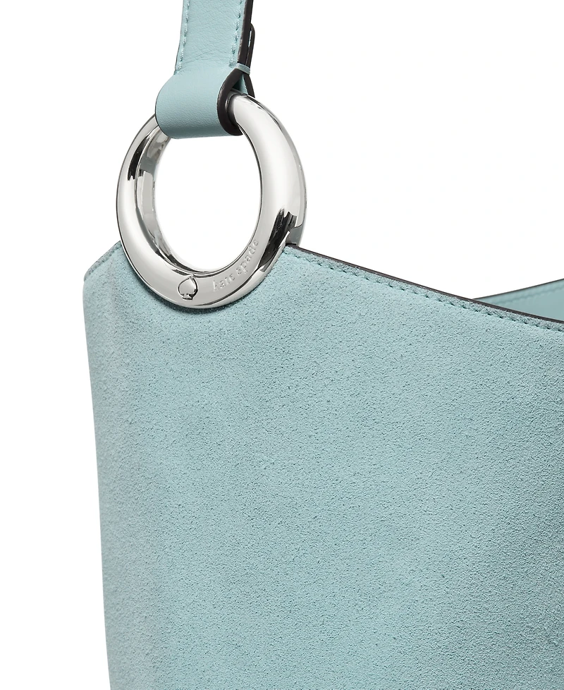 kate spade new york Halo Suede Medium Bucket Handbag