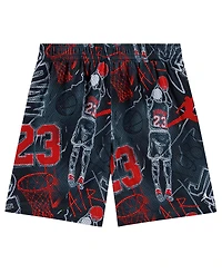 Jordan Boys' 8-20 Notebook Doodle Printed Shorts
