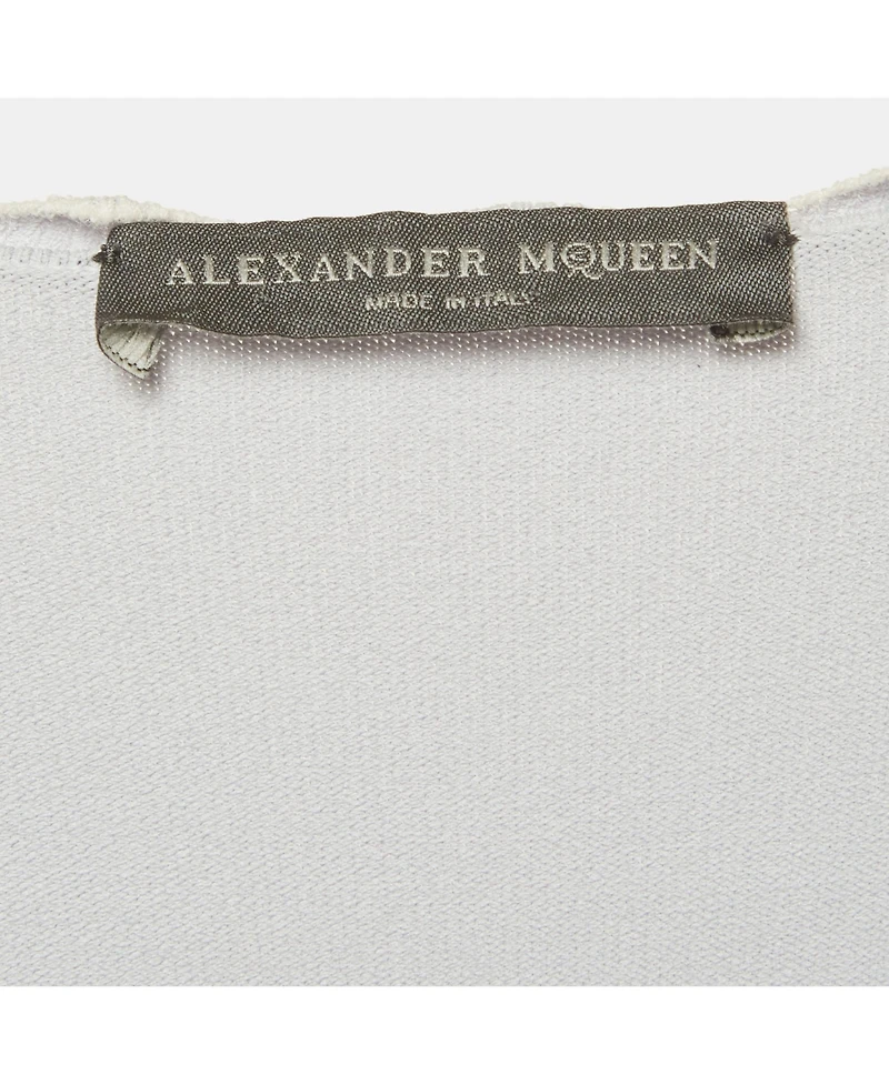 Pre-Owned Alexander Mcqueen Women's Stretch Knit Mini Dress