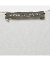 Pre-Owned Alexander Mcqueen Women's Stretch Knit Mini Dress