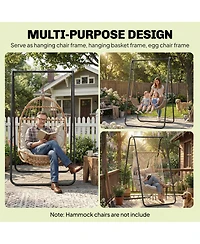 Outsunny Hammock Chair Sd, Hanging Chair Sd Only, 330 Pound