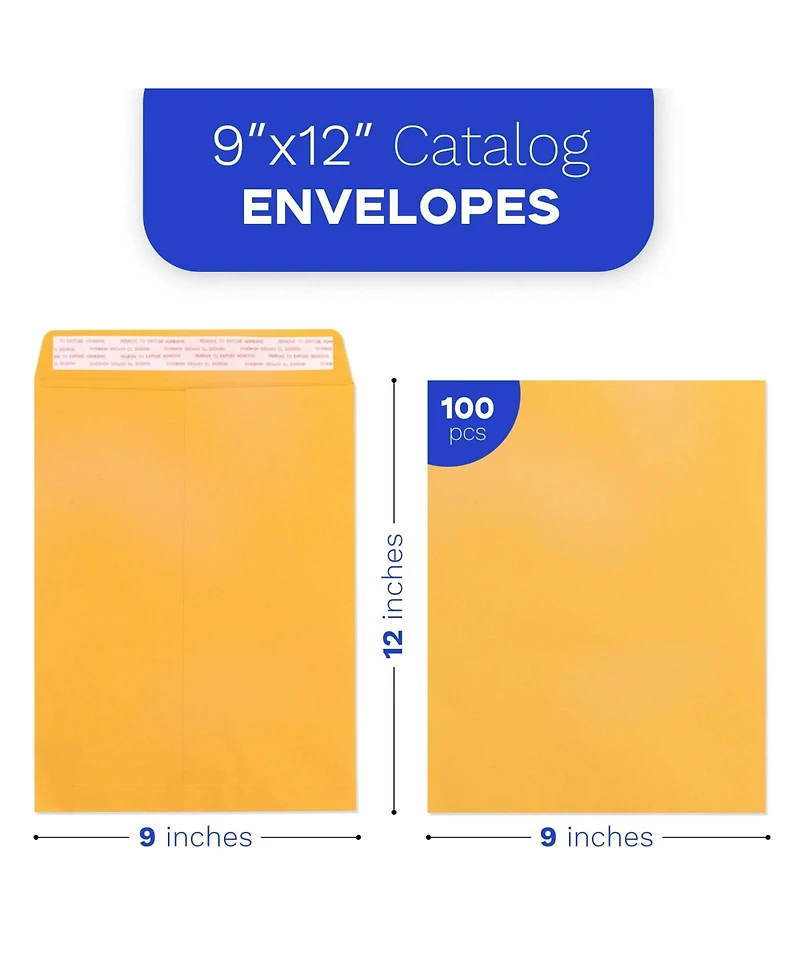 Gnuadz Manila Envelopes Self Seal Catalog Mailing Letter