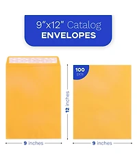 Gnuadz Manila Envelopes Self Seal Catalog Mailing Letter