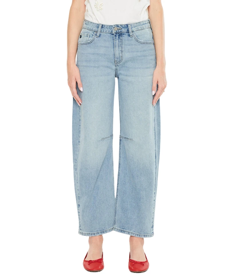 KanCan Women's Isla High Rise Horseshoe Jeans
